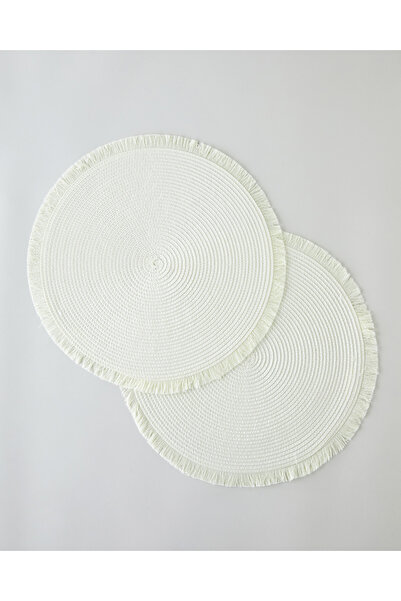 English Home Dressy PP 2'li Amerikan Servis 38 cm Krem