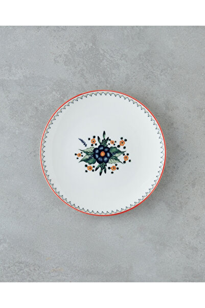 English Home Whimsical Bone Porselen Pasta Tabağı 19 cm Renkli