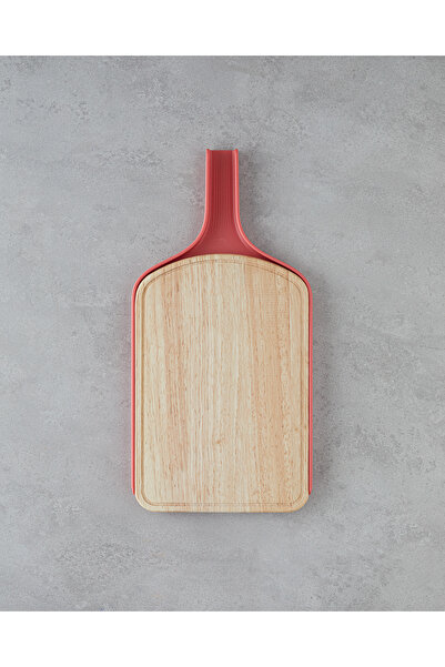 English Home Maggy Ahşap Kesme Tahtası 30x20 cm Kırmızı