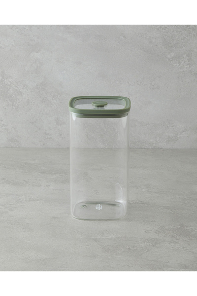 English Home Simone Borosilikat Kavanoz 650 ml Yeşil