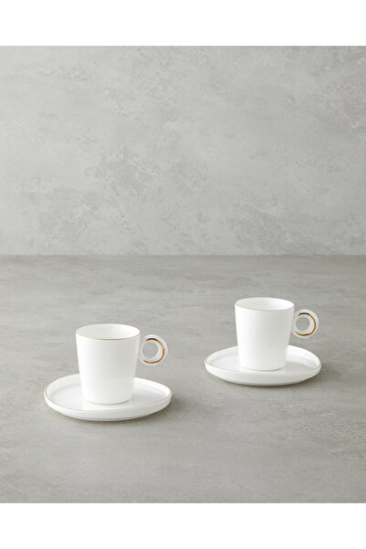 English Home Set de cești de cafea din porțelan Eclipse, 4 piese, pentru 2 pe...