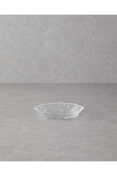 English Home Jesse Cam Pasta Tabağı 16 cm Şeffaf