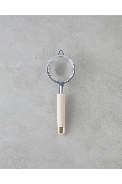 English Home Maisy Paslanmaz Çelik Mini Süzgeç 26 cm Krem