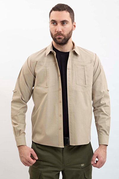 VAV WEAR Outdoor Taktik Pamuklu Erkek Gömlek TACTEC04