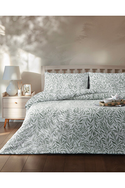 English Home Leaf Dream Kolay Ütülenir Çift Kişilik Nevresim Takımı 200x220 c...
