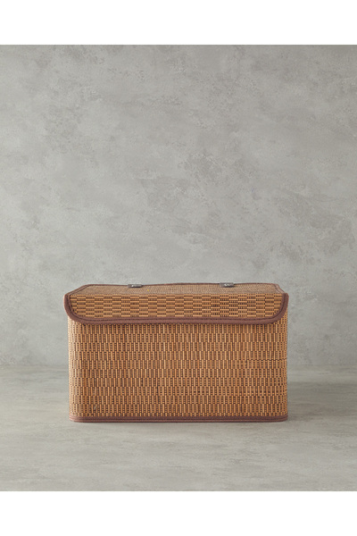 English Home Gina Bambu Saklama Kutusu Kahve