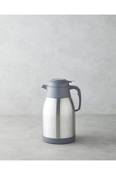 English Home Good Mood Temp Çelik Termos 2 Litre Gri