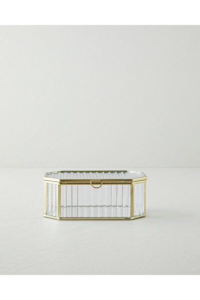 English Home Rasia Dekoratif Kutu 18x11,5x7 cm Gold