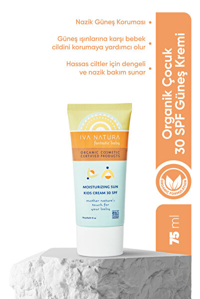 Iva Natura Yüksek Koruma 30 Spf Çocuk Güneş Kremi-organik Sertifikalı