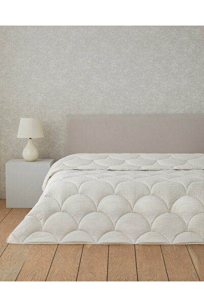 English Home Πάπλωμα διπλό Fiesta με τύπωμα Microfiber 195x215 cm Χρώμα Πέτρα