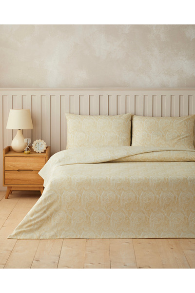 English Home Bohemian Kolay Ütülenir Çift Kişilik Çarşaflı Nevresim Takımı 20...