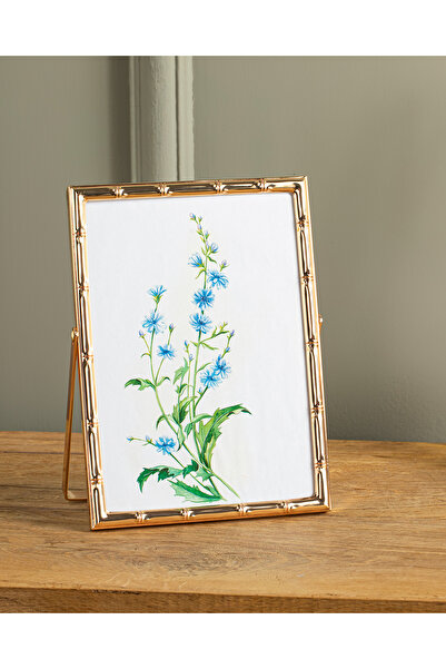 English Home Cadru din metal bambus auriu