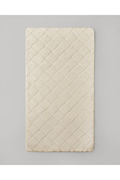 English Home Soft Touch Rabbit Pelüş Halı 80x150 cm Bej