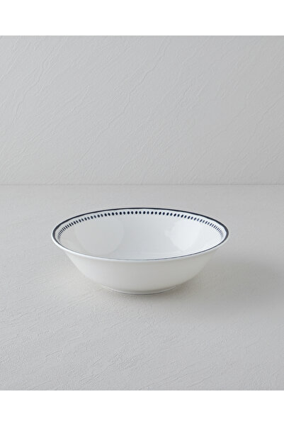 English Home Monarch Porselen Kase 23 cm Siyah - Beyaz