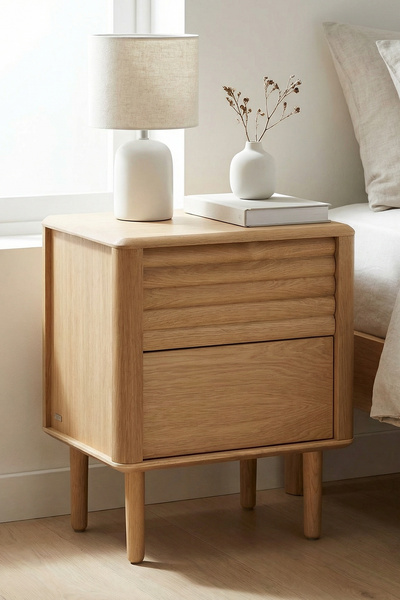 Latanwood Manilva Ahşap Komodin