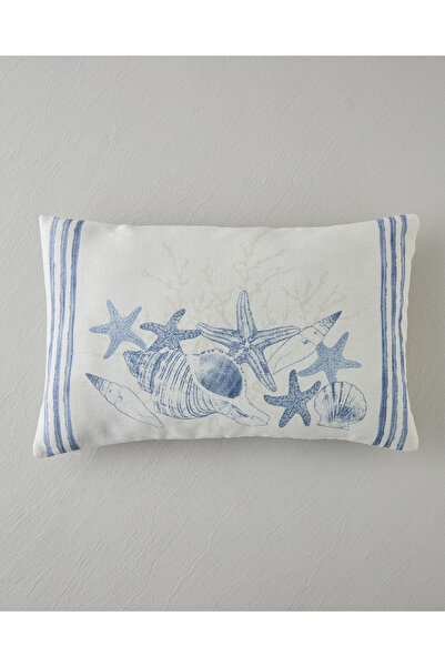 English Home Aquamarine Dijital Baskı Dekoratif Kırlent 35x55 cm Mavi - Yeşil