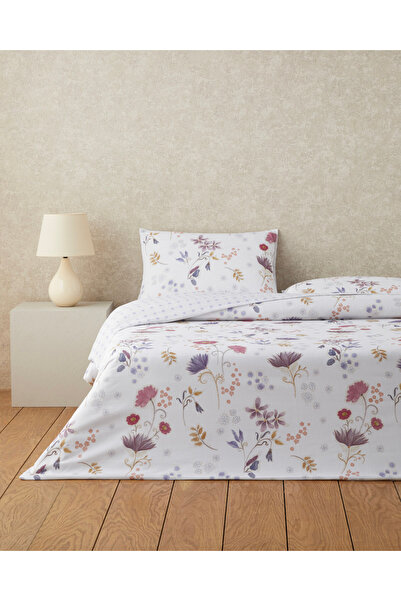 English Home Misty Dream Dijital Baskılı Kolay Ütülenir Çift Kişilik Çarşaflı...