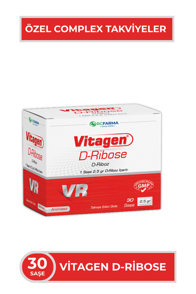Rcfarma Vitagen D-Ribose 30 Saşe