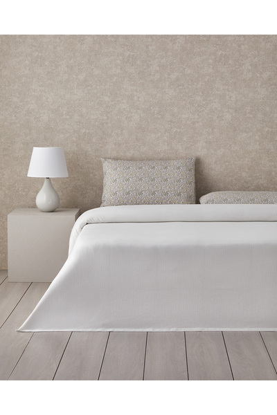 English Home طقم ديزي هارموني أبيض ناعم مفرد مقاس 150x220 سم