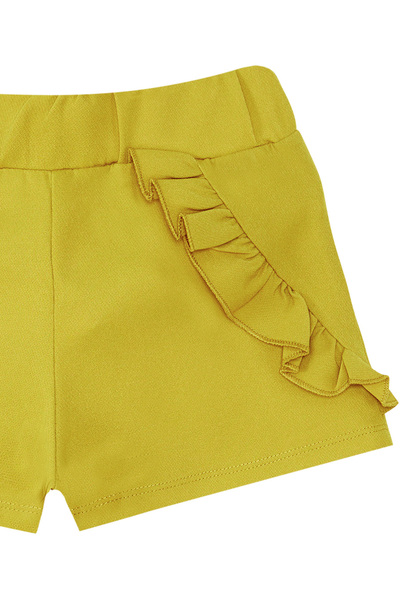 Denokids Mädchen-Sommer-T-Shirt-Shorts-Set mit gekräuselten Katzen