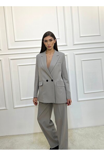 ossons Специално издание на сако Palazzo Pants Костюм