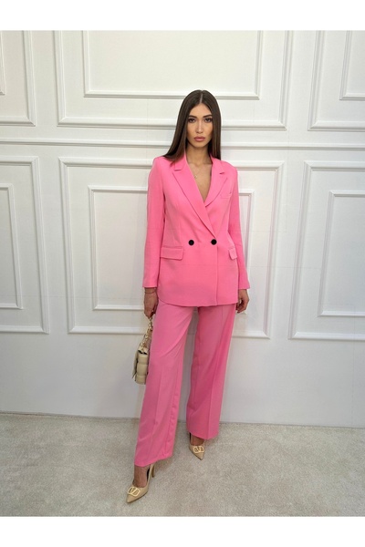 ossons Special Edition Ceket Palazzo Pantolon Takım Elbise