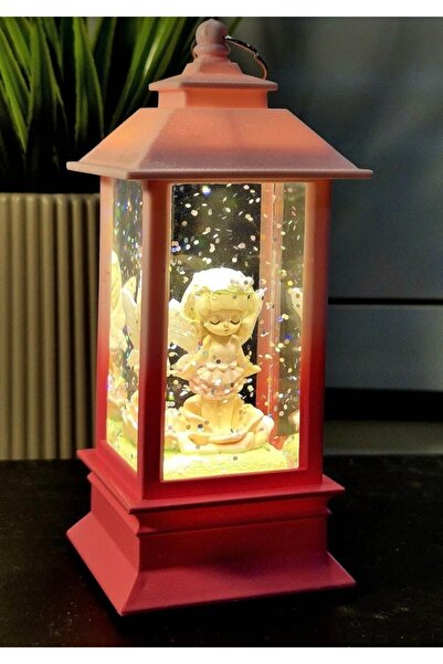 Doğan Ticaret LED Işıklı Melek Figürlü Dekoratif Sokak Lambası