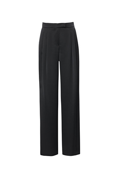 GİZİA Pileli Agraf Kapamalı Pantolon