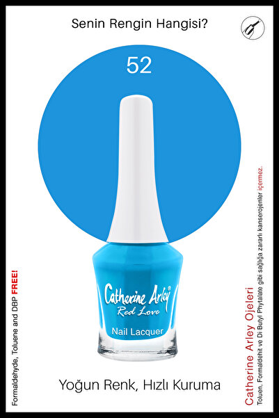 Catherine Arley Red Love Oje No:52