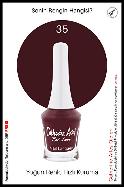 Catherine Arley Red Love Oje No:35