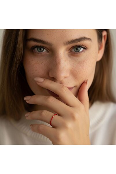 Altıncık 14 Ayar Altın Dorika Minimal İpli Yüzük