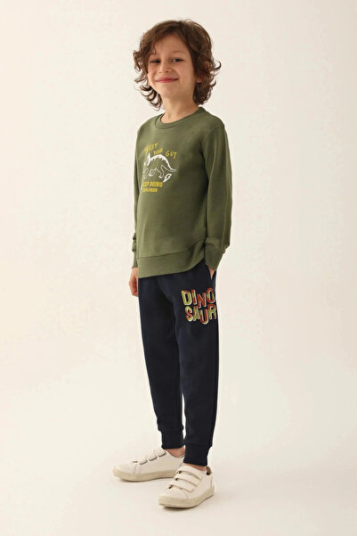 Rolypoly ثق بمجموعة بدلة رياضية للأولاد باللون الأخضر من Your Gut