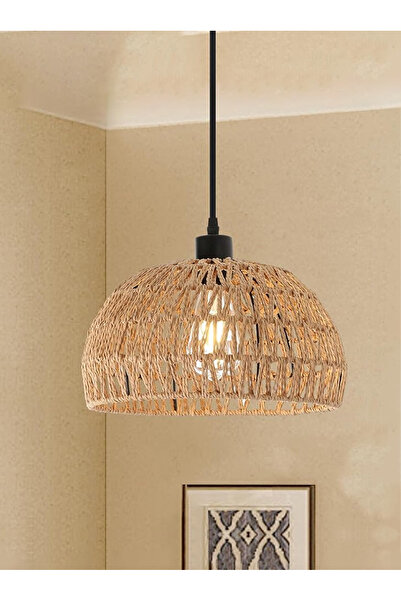 REBECCA HOME تركيبات إضاءة سقفية بوهيمية مع لمبة LED قابلة للتعتيم