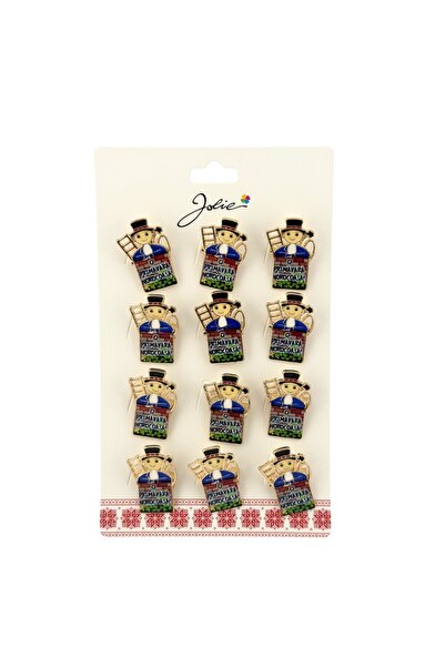 Flippy Set 12 Brose Martisor Primavara Cosar cu Mesaj Primavara Norocasa