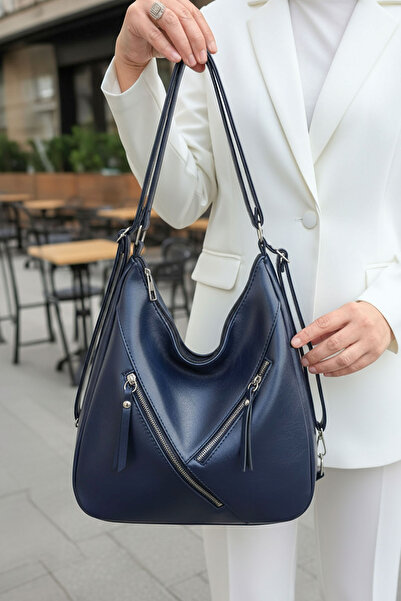 çantamgelsin Women's Backpack and Shoulder Bag with 2 Large Main Compartments...