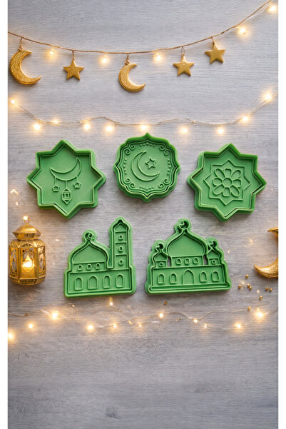 To Design Lab Ramadan Month - Mosque Themed 5-Piece Mold Set