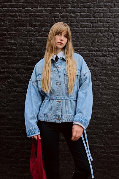 Bershka Oversize denim ceket