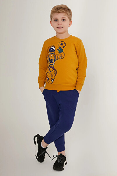 Rolypoly Boy's tracksuit - dark mustard