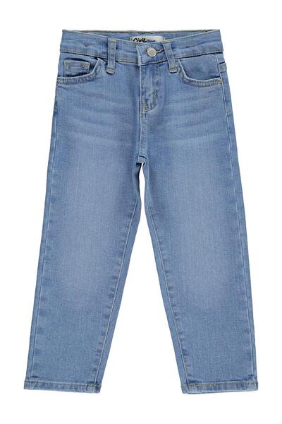 Civil Boys بنطال جينز للأولاد من عمر 2 إلى 5 سنوات باللون الأزرق الفاتح