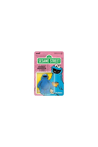 Super 7 Sesame Street ReAction Figurină Wave 02 Cookie Monster 10 cm