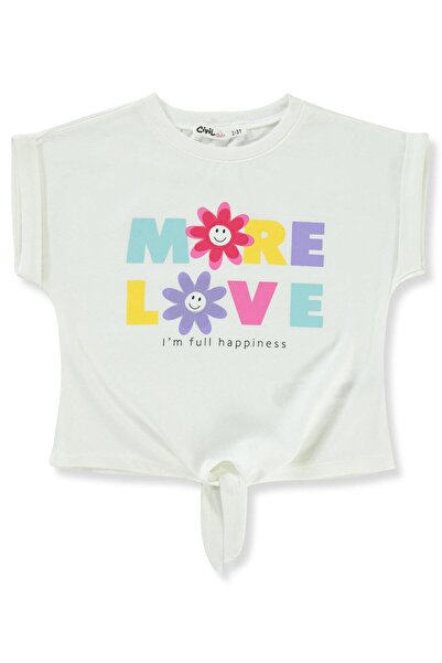 Civil Girls Μπλουζάκι εκρού για κορίτσι 2-5 ετών