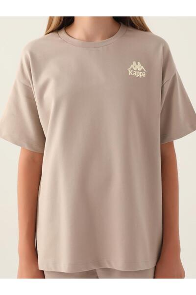Kappa Kız Çocuk Tişört 5-15 Yaş Kum