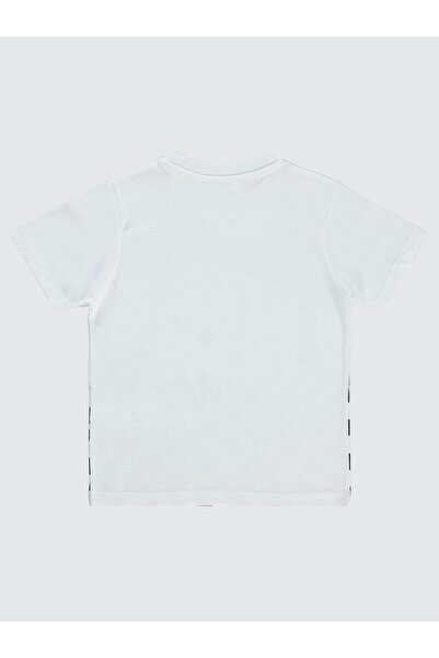 Civil Boys Aranyos állatok nyomott mintás póló 2-5 éves korig - fehér 5-6 éve...