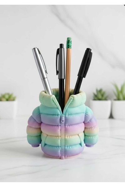 Store Rainbow Colored 3D Pen Holder