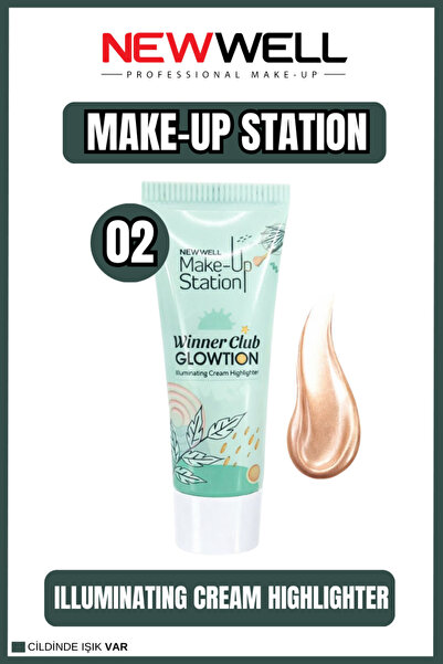New Well Glowtion Makyaj Bazı Ten No2 20ml