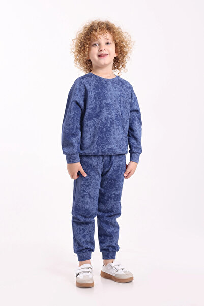 Mixima 3-4-5-6 yaş erkek çocuk iki iplik mevsimlik alt üst ikili eşofman takı...