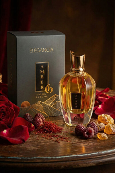 Elegancia Amber Extrait De Parfum - 100 ml | Dubai Esintili Niş Unisex Parfüm...