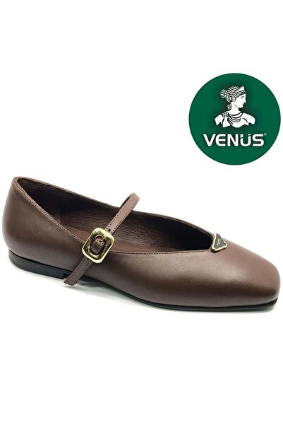 Venüs Pantofi de balerină casual pentru femei, ortopedici, din piele naturală...