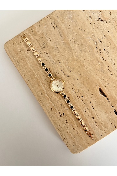 Savior Collection Elora Gold Sarı Saat