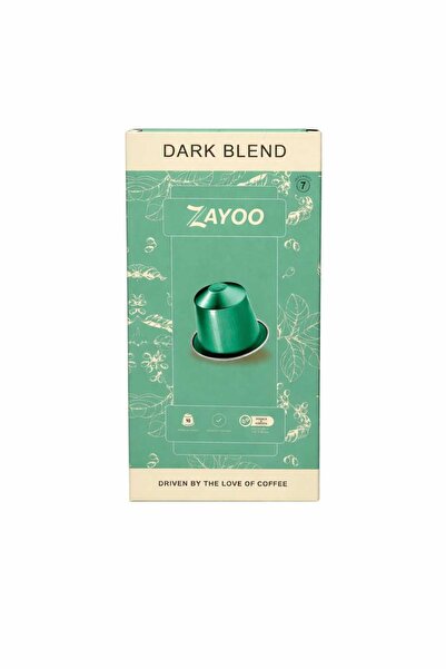 Zayoo Dark Blend 7/10 – Nespresso Original Uyumlu - Alüminyum Kapsül - 10 Adet